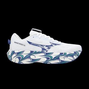 Беговые кроссовки Mizuno Wave Rider 30 'White Blue'