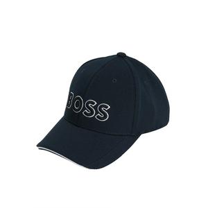 Кепка из 6 панелей с вышитым логотипом - BOSS Green