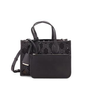 Сумка-тоут Convertible GG Debossed Laser Cut Leather Small