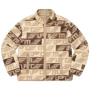Флисовые куртки Supreme Geo Reversible WINDSTOPPER Fleece Jacket 'Tan'