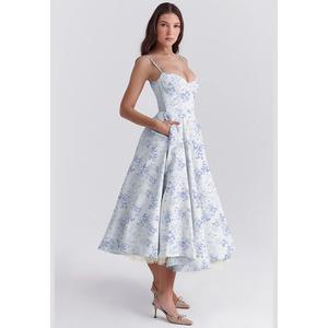 Французское сетчатое двухслойное платье на бретелях CA25042264BE