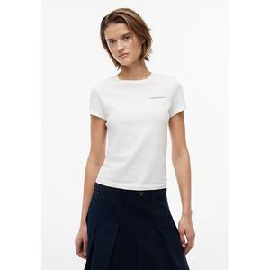 Футболка с логотипом, облегающая - Tommy Jeans