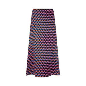 Юбки Dries Van Noten Optical Layered Polka Dot Skirt 'Black'
