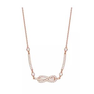 Armani Колье из латуни с розовым золотом (EGS3108221)