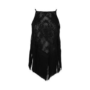 Рубашки и топы Balenciaga Scarf Fringe Top In Lace 'Black'
