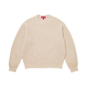 Свитера Supreme Small Box Waffle Sweater 'Natural'