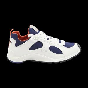 Кроссовки Dior Homme Mile Lace-Up Sneaker 'White Blue'