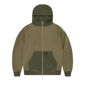 Толстовки на молнии Corteiz Guerillaz Ripstop Zip Hoodie 'Olive'