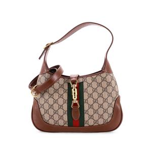 Маленькая сумка Jackie 1961 GG Coated Canvas