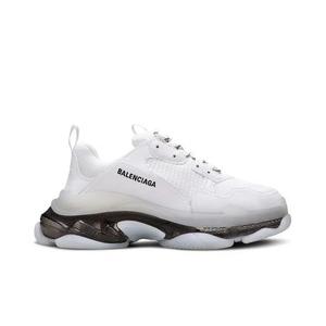Кроссовки Balenciaga Triple S Sneaker 'Прозрачная подошва - Белый Черный'