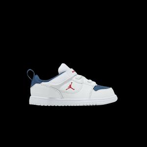 Повседневные теннисные туфли Nike Jordan Court Connect Low TD 'White Fire Red-True Blue'