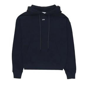 Худи Off-White Double Moon Arrow Skate Hoodie «Черный/Белый»