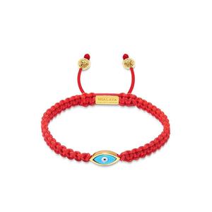 Плетеный браслет Evil Eye