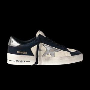 Кроссовки Golden Goose Stardan 'Optic White Navy Silver'