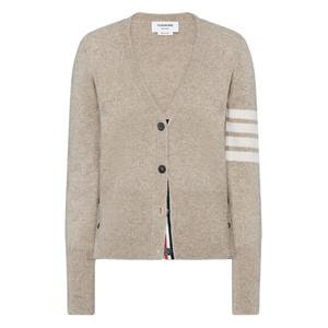 Шерстяной кардиган Shetland с полосками 4-Bar
