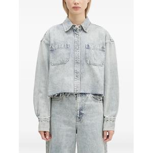 Джинсовая рубашка Cutaway Ls Worn