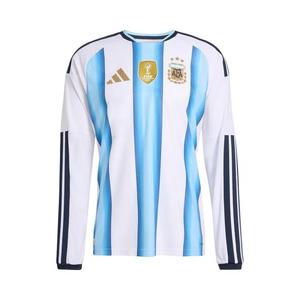Джерси Adidas Argentina 26 Home Authentic Long-Sleeve Jersey 'White/Icey Blue/Light Blue'