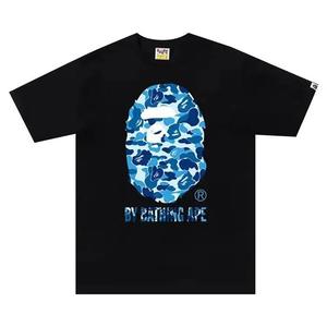 Футболки BAPE ABC Camo College Tee 'Black/Blue'