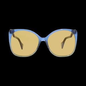 Квадратные солнцезащитные очки Gucci 'Blue/Brown'