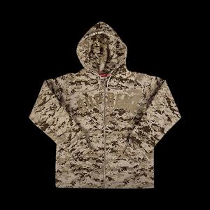 Толстовка на молнии Supreme Arc Logo Thermal Zip Up 'Tan'
