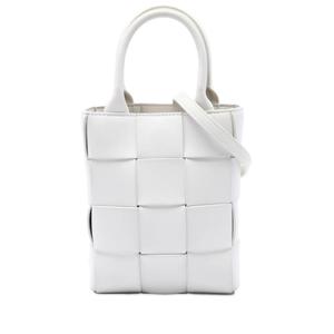 Сумка-сэтчел Mini Maxi Intrecciato Nappa North South Cassette Tote (2012-2026 годы)