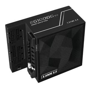 LIAN LI EDGE GOLD V2 1000W 80Plus Gold Золото полностью модульный блок питания - Черный