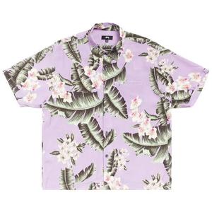 Рубашки на пуговицах Stussy Гавайская рубашка с цветочным принтом Ss 'Лавандовый'