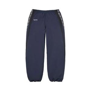Спортивные штаны Supreme Logo Taping Track Pant 'Navy'