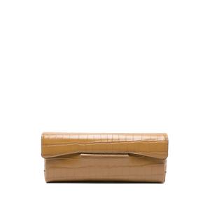 Клатч Soft T-Clutch с тиснением под крокодила