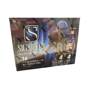 Коллекционные карточки 2025 Panini Silhouette NFL Коллекционная карточка Hobby Box (Debut Edition)