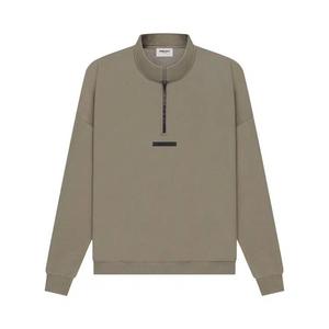 Полузастежки Fear of God Essentials Mockneck Half Zip 'Таупе'