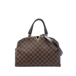 Сумка на плечо Damier Ebene Kensington Bowling (2016 годы)