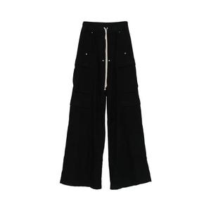 Низ Rick Owens DRKSHDW Double Cargo Jumbo Belas Pants 'Black'