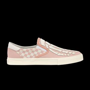 Слипоны Amiri Slip-On 'Skeleton Toe - Pink Checkered'
