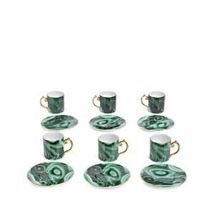Чашки для эспрессо Malachite