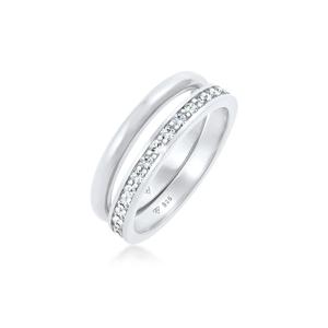Кольцо Memorie Set Basic Trend, украшенное кристаллами Swarovski®