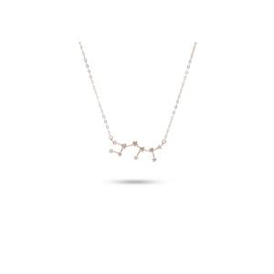 Match The Stars Стрелец Созвездие Кулон из розового золота с серебром 925 пробы