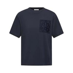 Футболки с коротким рукавом Moncler Short-Sleeve T-Shirt 'Navy'