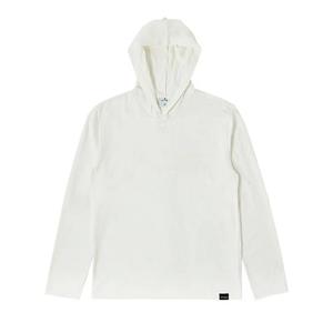 Футболки Courrèges Hooded Printed Long-Sleeve T-Shirt «Heritage White»