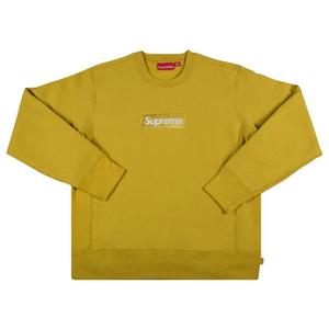 Свитеры Supreme Box Logo Crewneck 'Mustard'