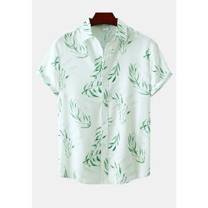 Рубашка с коротким рукавом в гавайском стиле YL-C272