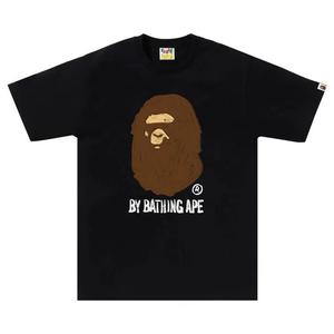 Футболки с коротким рукавом BAPE Hand Draw By Bathing Ape Tee 'Black'
