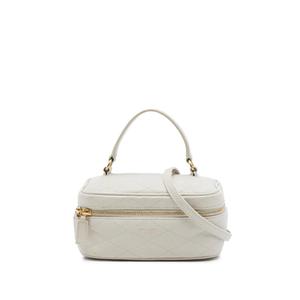 Стеганая сумка-сэтчел Mini Quilted Lambskin Gaby Vanity Bag (2021 год)