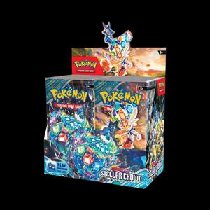 Коллекционные карточки Pokémon Scarlet & Violet: Stellar Crown Booster Box