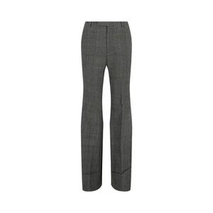 Gucci Клетчатые брюки клеш 'Серый/Бежевый'