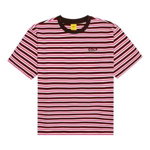 Футболка с коротким рукавом GOLF WANG Striped Tee 'Red Multicolor'