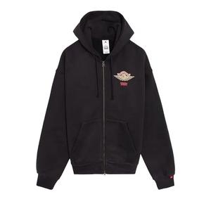 Худи на молнии Air Jordan x Levi's Zip Hoodie 'Black/Pale Ivory/Gym Red'