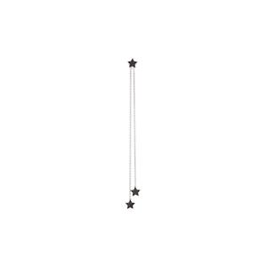 Серьга-подвеска Stasia из белого золота с бриллиантами