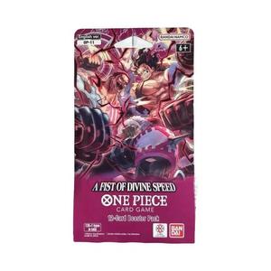 Коллекционные карточки Bandai One Piece Card Game A Fist Of Divine Speed Sleeved Booster Pack