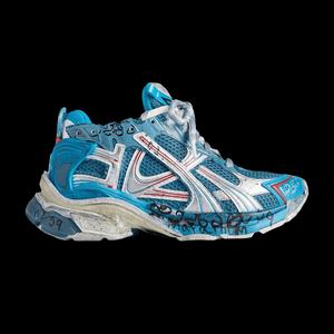 Кроссовки Balenciaga Runner 'Blue Silver White Red'